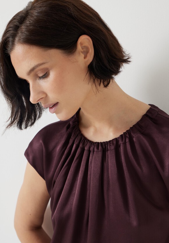 Satin Circular Top