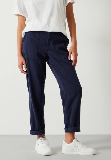 Kelly Washed Cargo Trousers