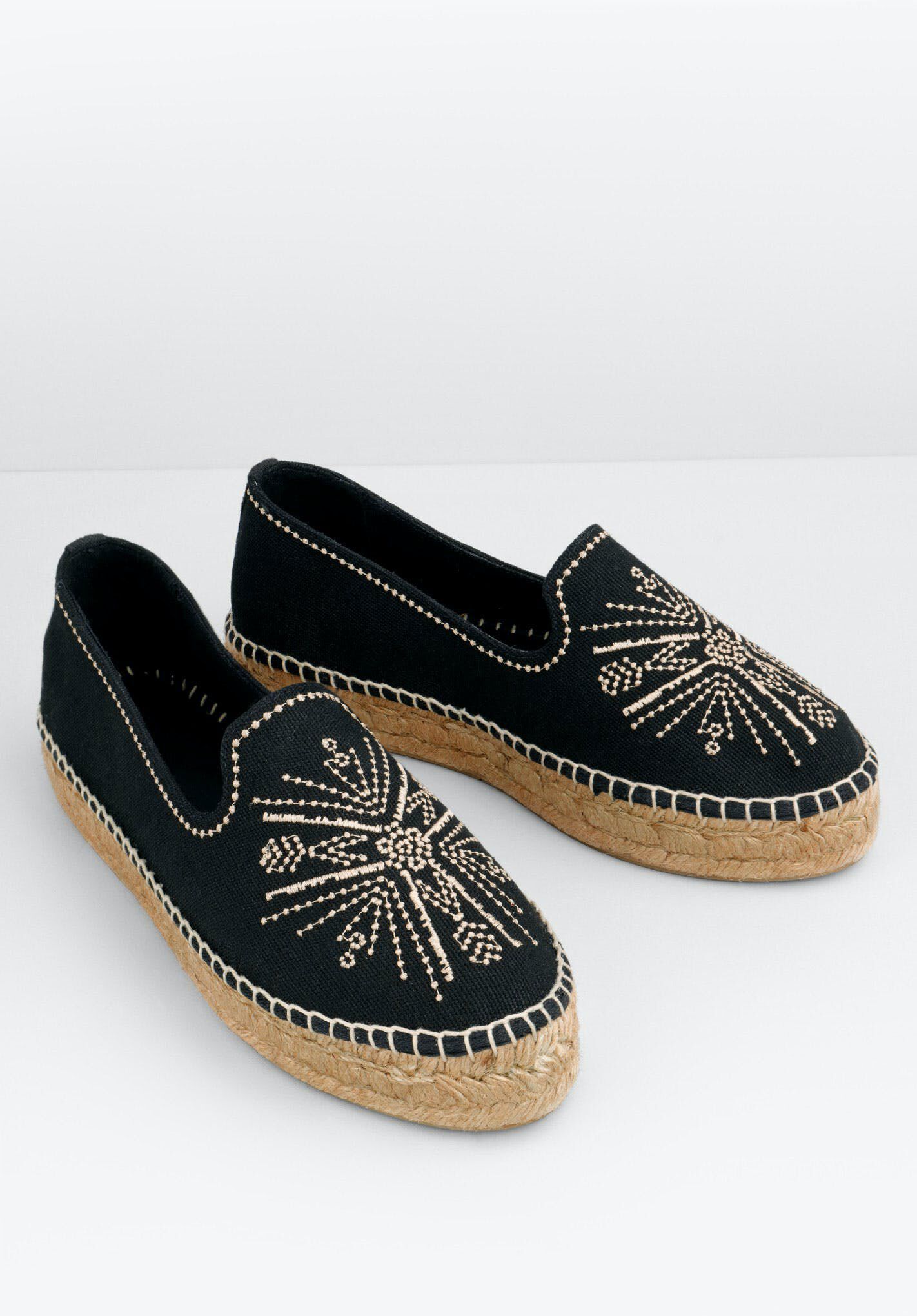 Embroidered espadrilles discount