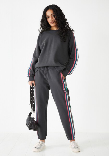 Nyla Stripe Elasticated Joggers