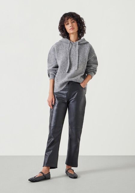 Hazel Alpaca Blend Hoodie