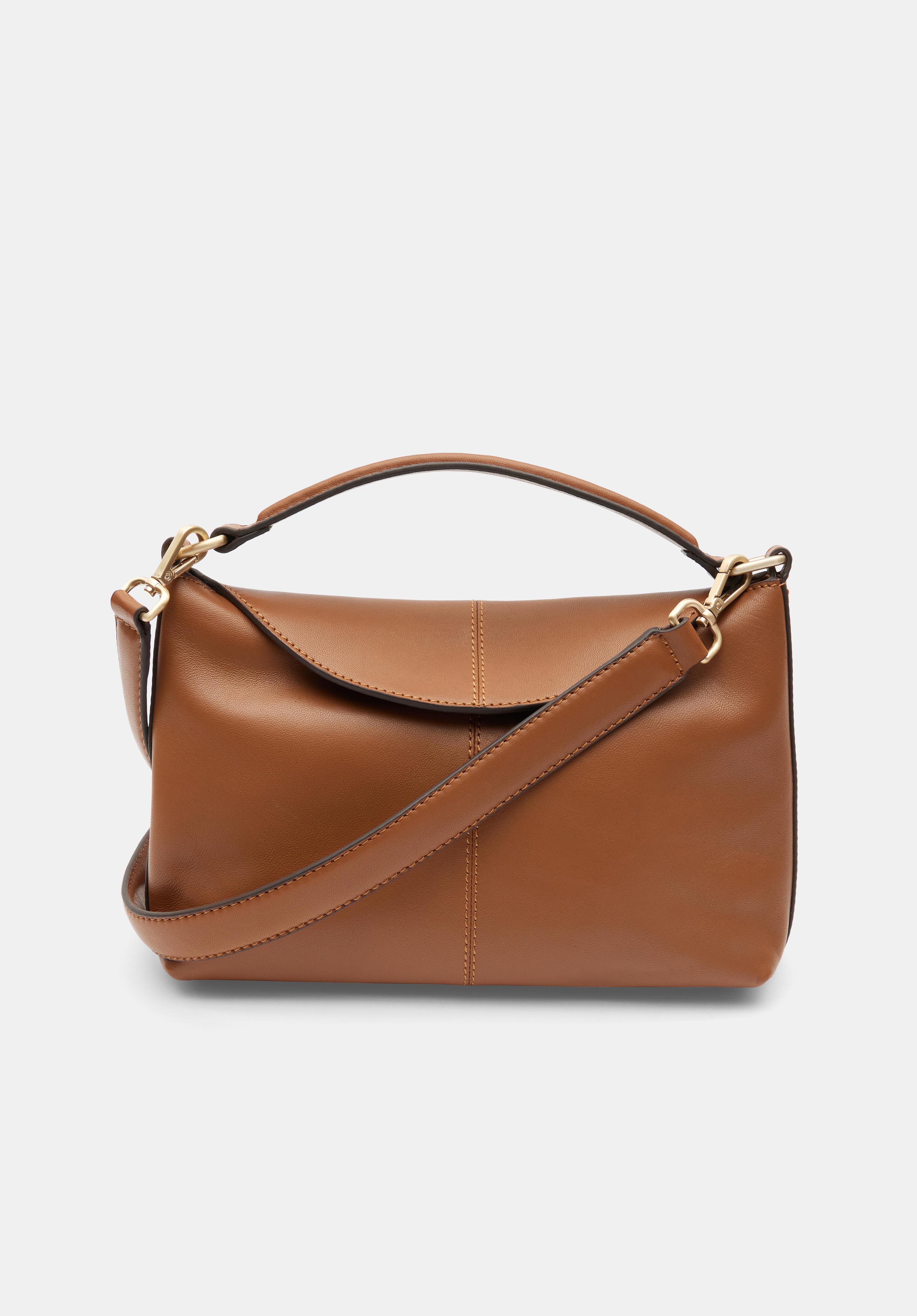 Tan leather cross body store