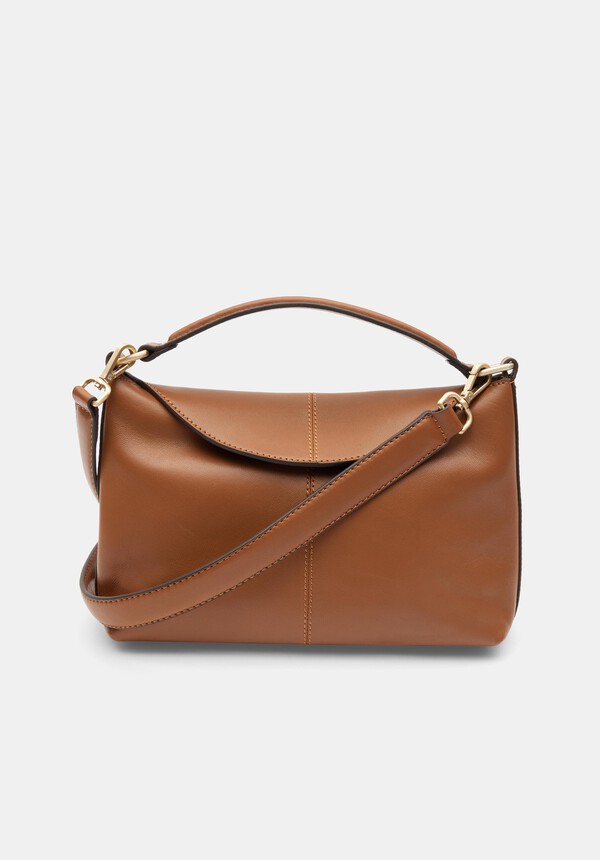 Stevie Leather Crossbody Bag