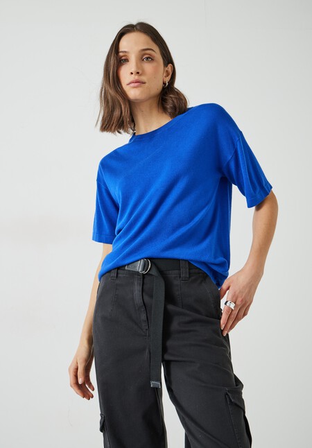 Linzy Knitted T-Shirt