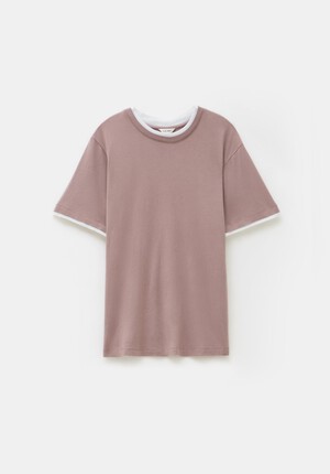 Contrast Layer T-Shirt