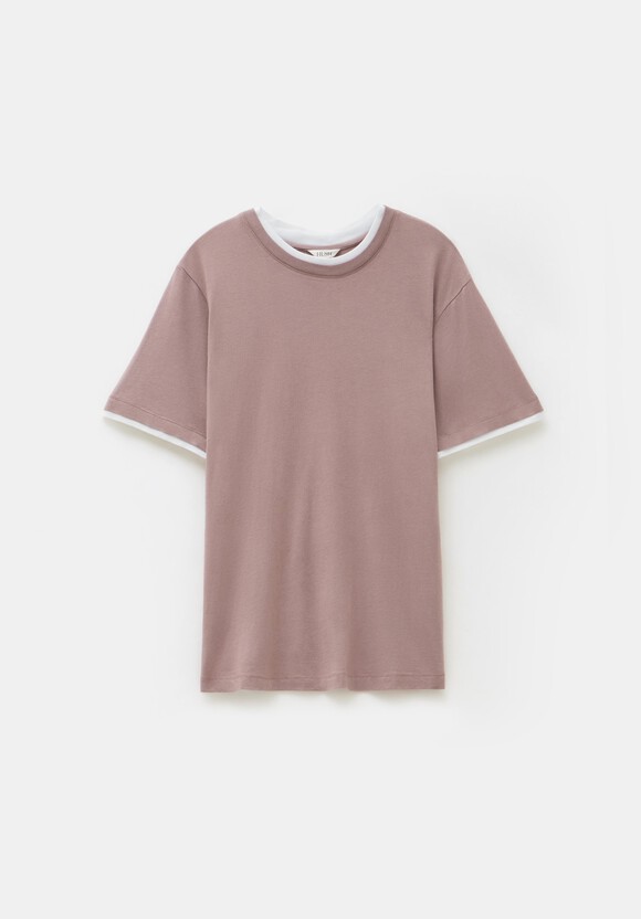 Contrast Layer T-Shirt