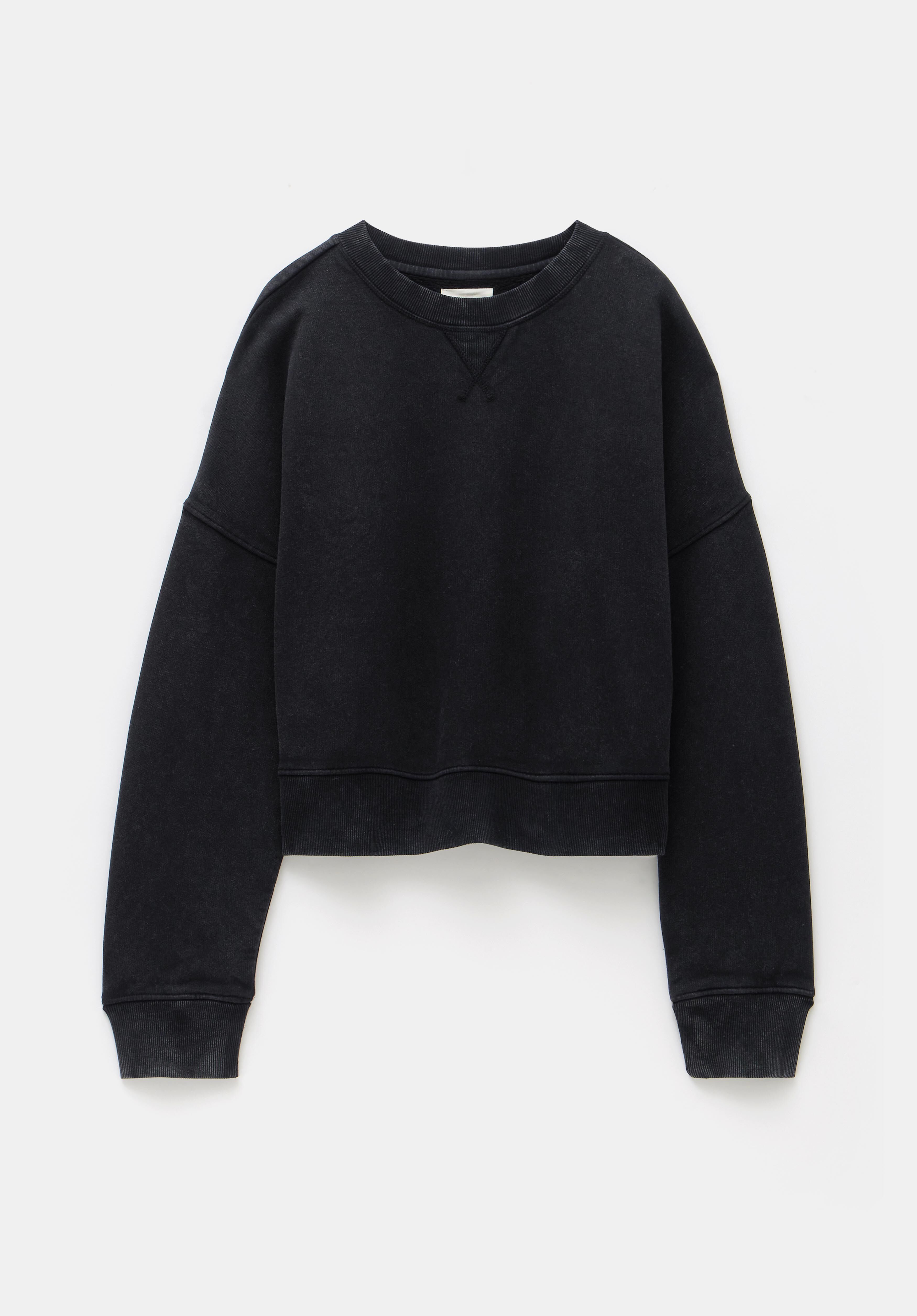 Cropped boxy sweatshirt 2025