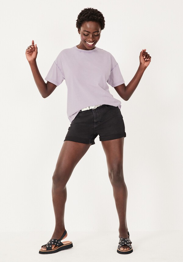 Bria Boxy Cotton T-Shirt