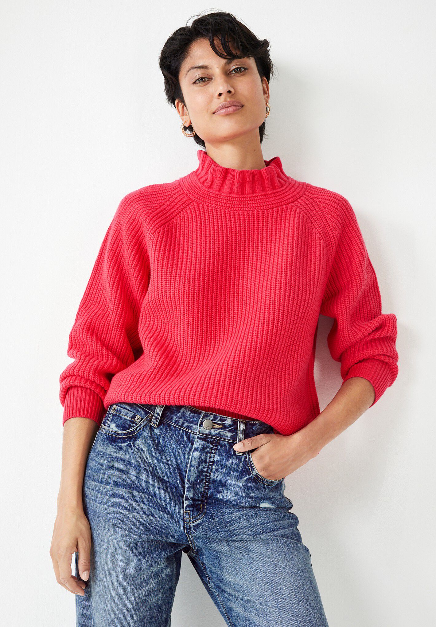 Frill new arrivals collar jumper