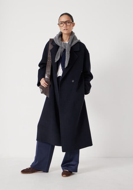 Pure Wool Double Faced Coat