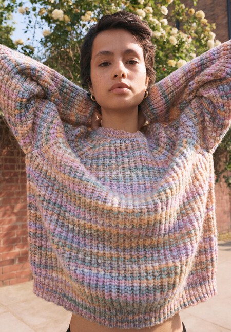 Madi Space Dye Knitted Jumper