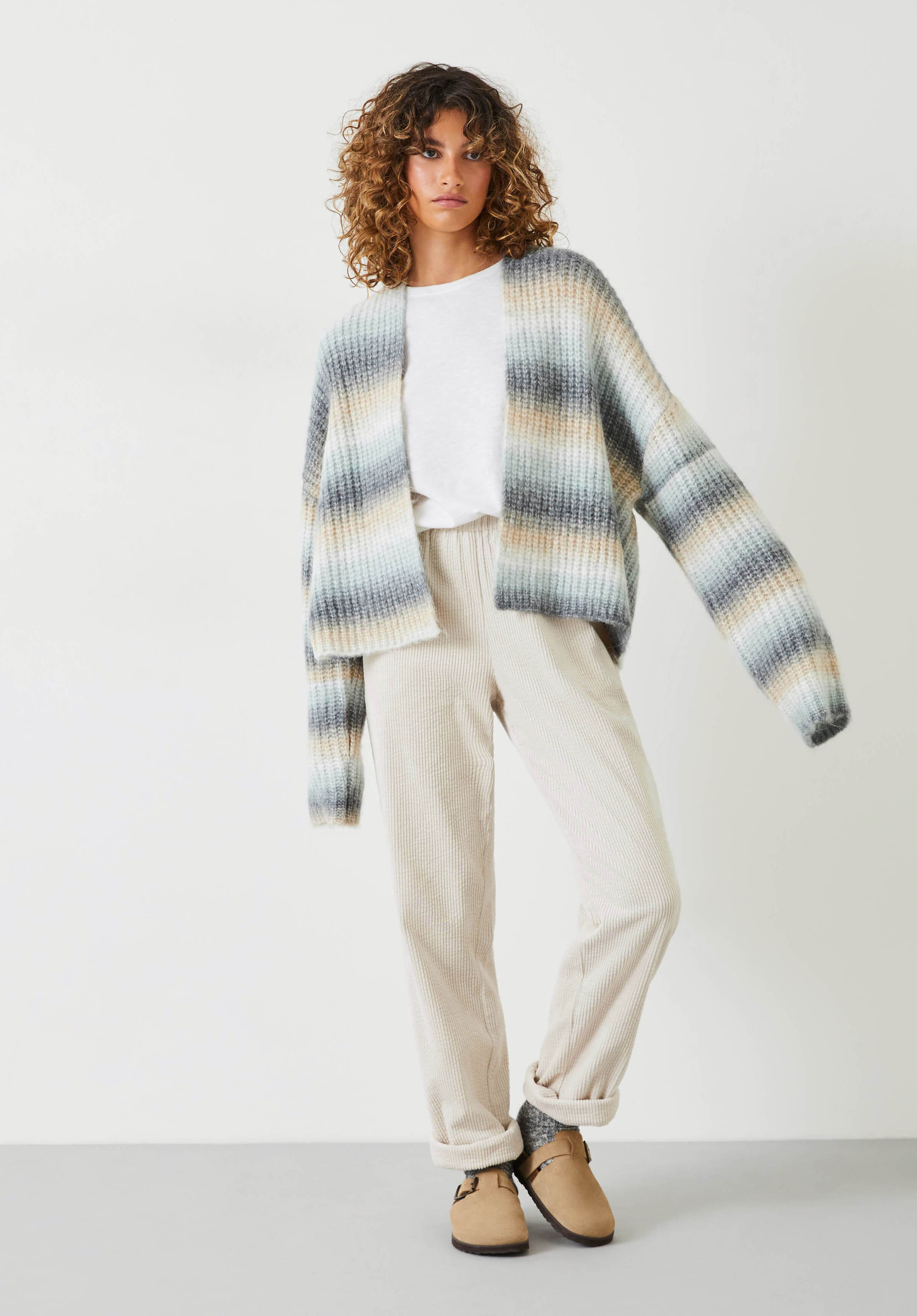 Ombre cardigan sweater sale