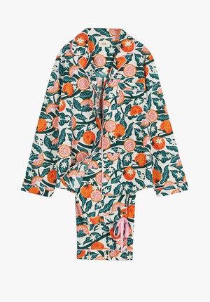 Isla Printed Cotton Pyjama Set