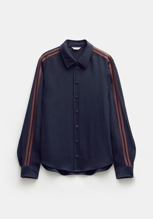 Petunia Side Stripe Shirt