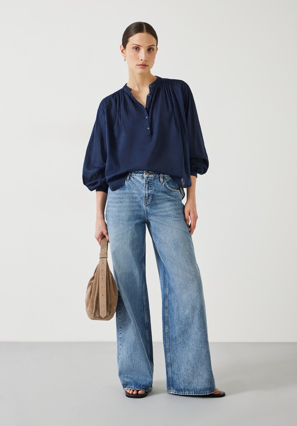 Lhea Oversized Gather Detail Blouse