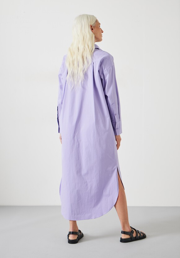 Sahra Cotton Midi Shirt Dress