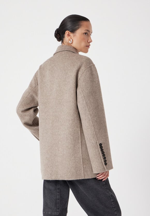Pure Wool Double Faced Blazer