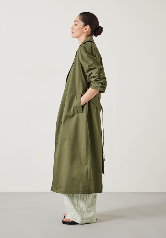Stella Long Trench Jacket