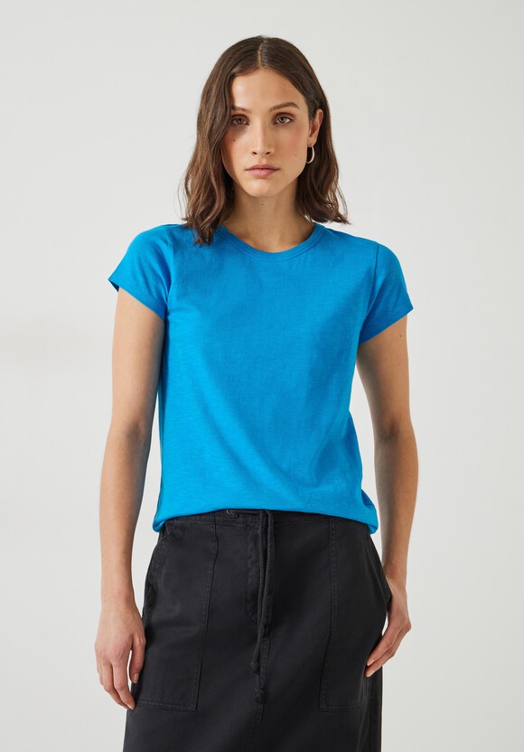 Slim Fit Slub Crew T-Shirt