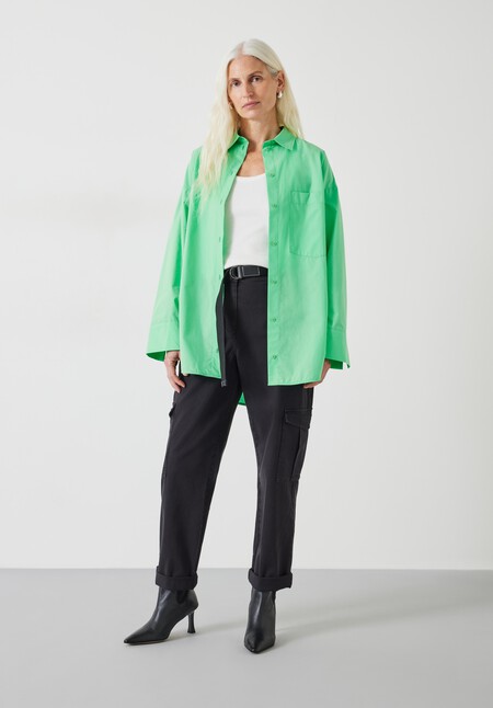 Quinn Cotton Cuff Shirt