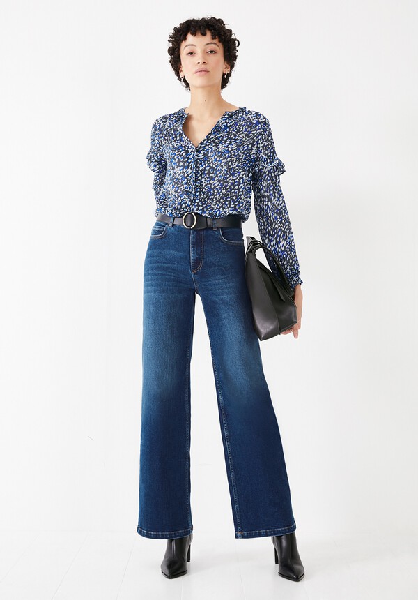 Abrina Frill Top