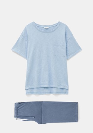 Mila Cotton Culotte Pyjamas