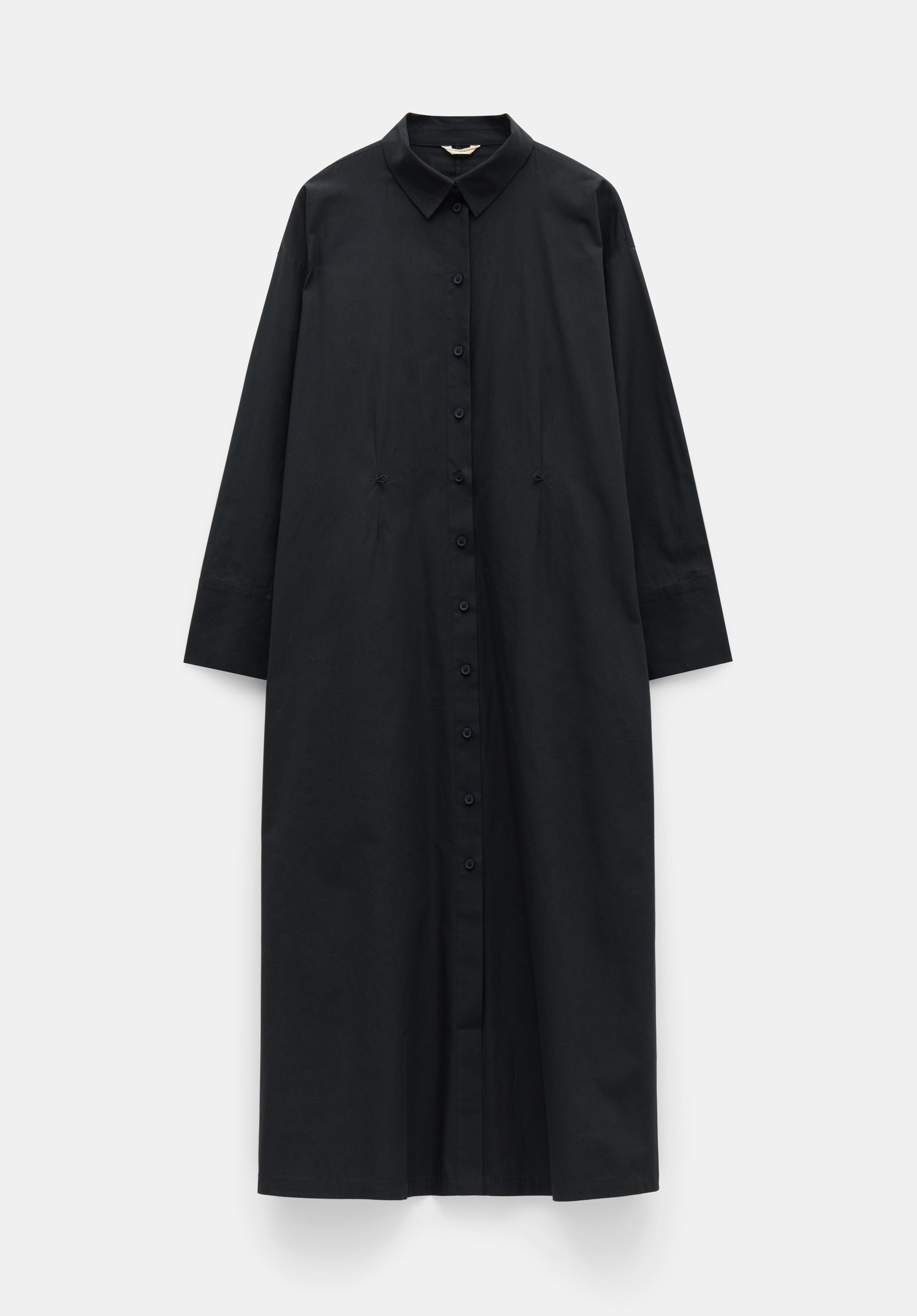 Black maxi shirt dress uk new arrivals