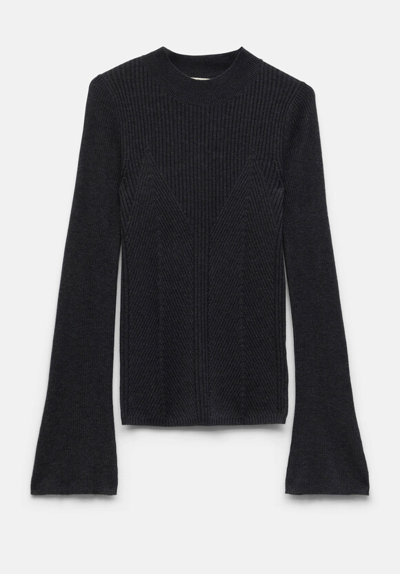 Sidwell Ribbed Wool Blend Jumper