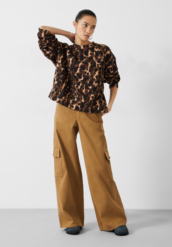 Leanne Leopard Sweatshirt