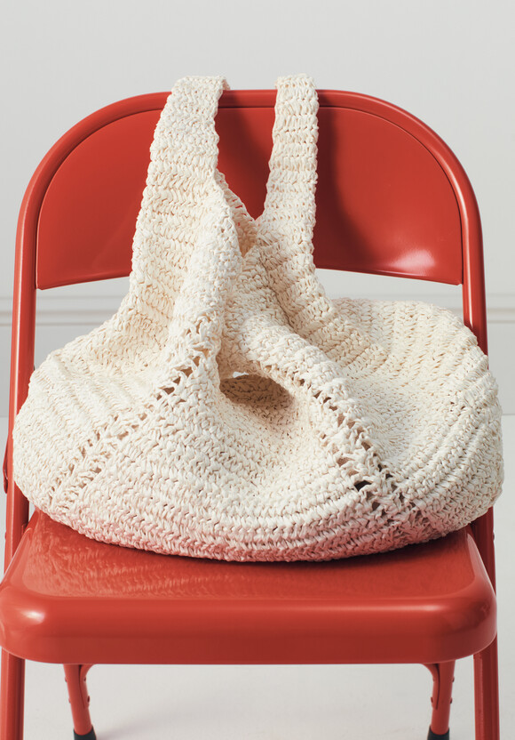 Raffia Oversized Tote Bag