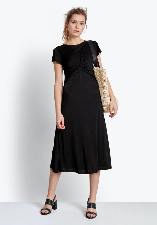 Twist Front Dress