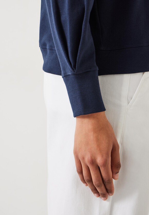 Emily Puff Sleeve Jersey Top