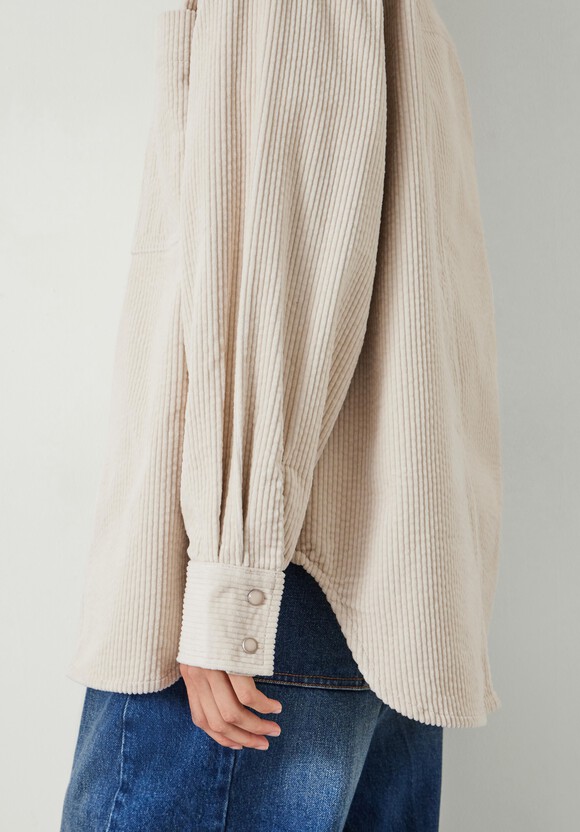 Cleo Oversized Cord Shirt