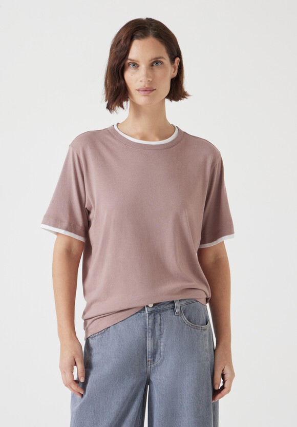 Contrast Layer T-Shirt