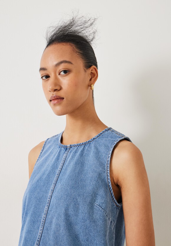 Valerie Denim Top