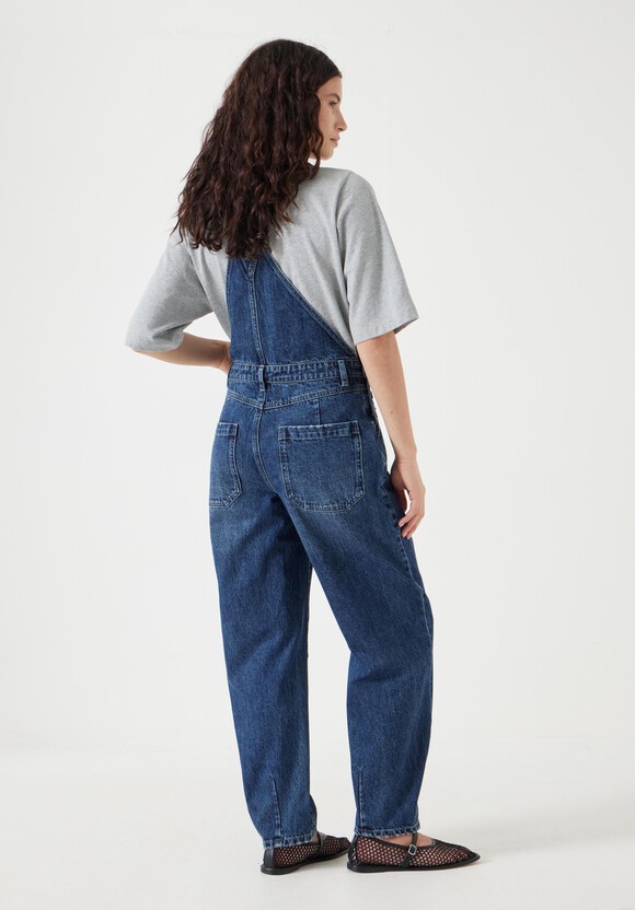 Cordelia Barrel Leg Dungarees