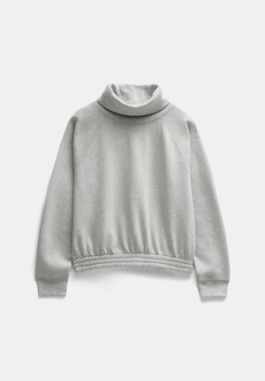 Cowl Neck Sweatshirt