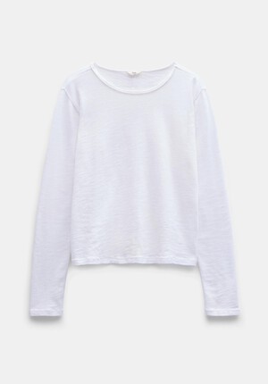 Addison Cotton Crew Neck Top