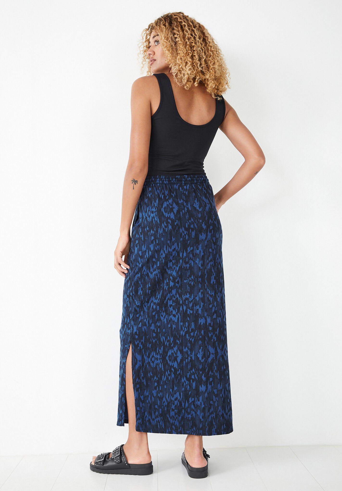 Jersey cotton skirt 2025