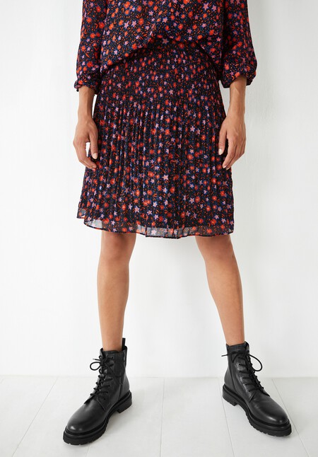 Nevah Pleat Mini Skirt