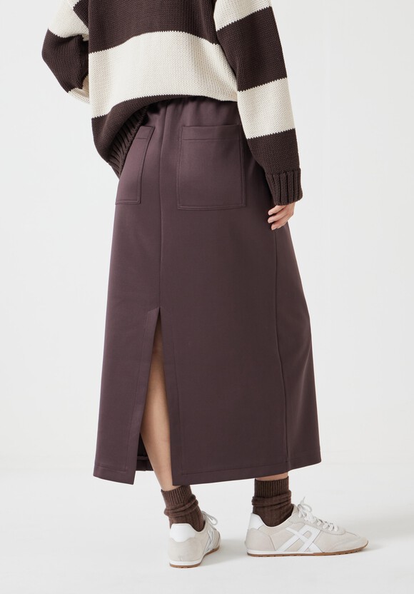 Harrison Pintuck Jersey Skirt