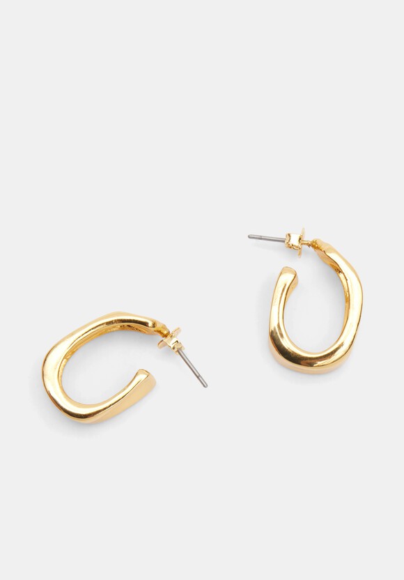 Paloma Angular Hoop Earrings