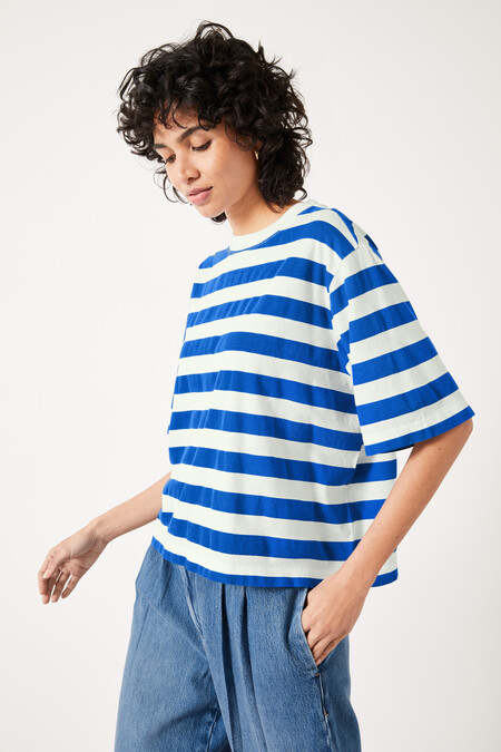 Striped Boxy T-Shirt