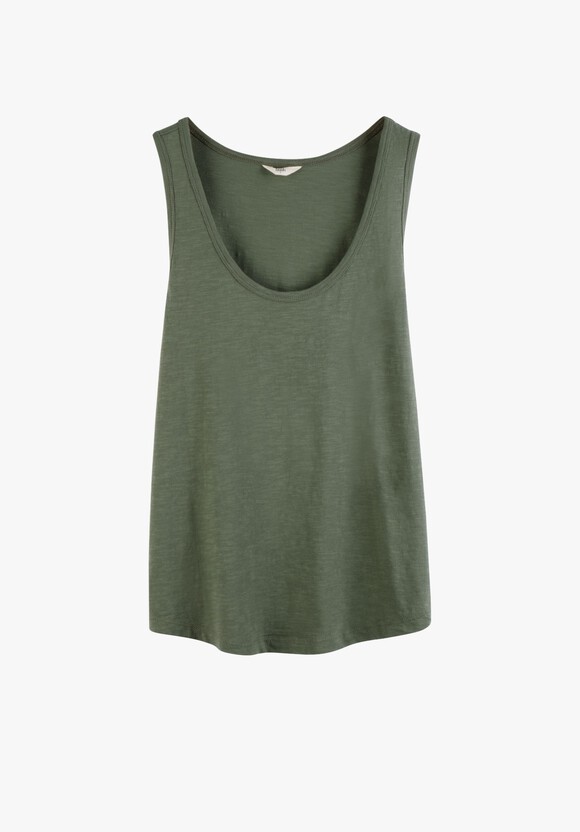 Cotton Slub Tank Top