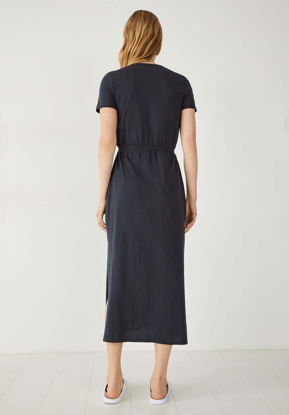 Naila Lace Jersey Midi Dress