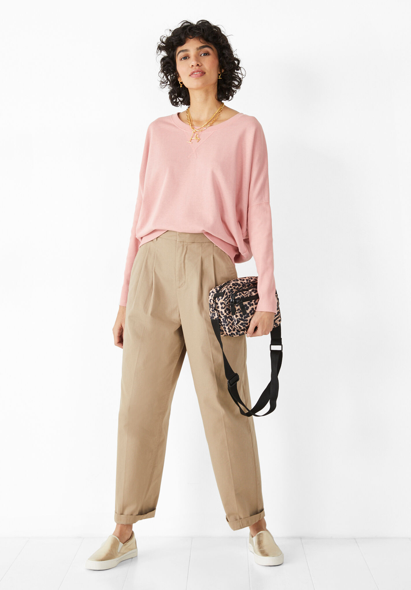 Daisy Ribbed Sweatshirt
