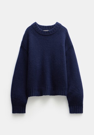 Cora Chunky Cashmere Crew Jumper