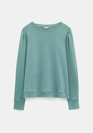 Emily Puff Sleeve Jersey Top