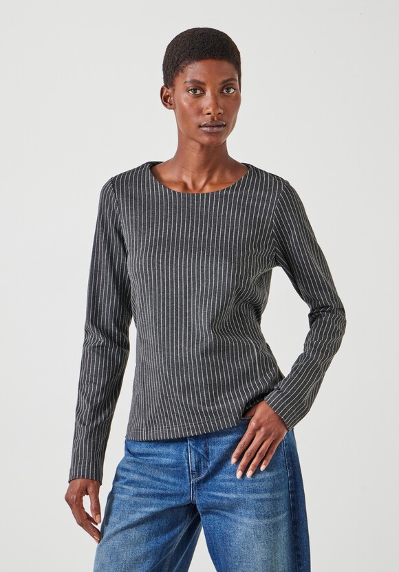 Tie Back Seamed Top