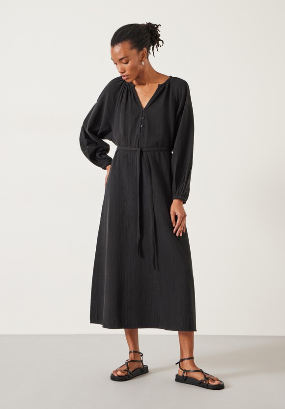 Clarice Cotton Cheesecloth Midi Dress